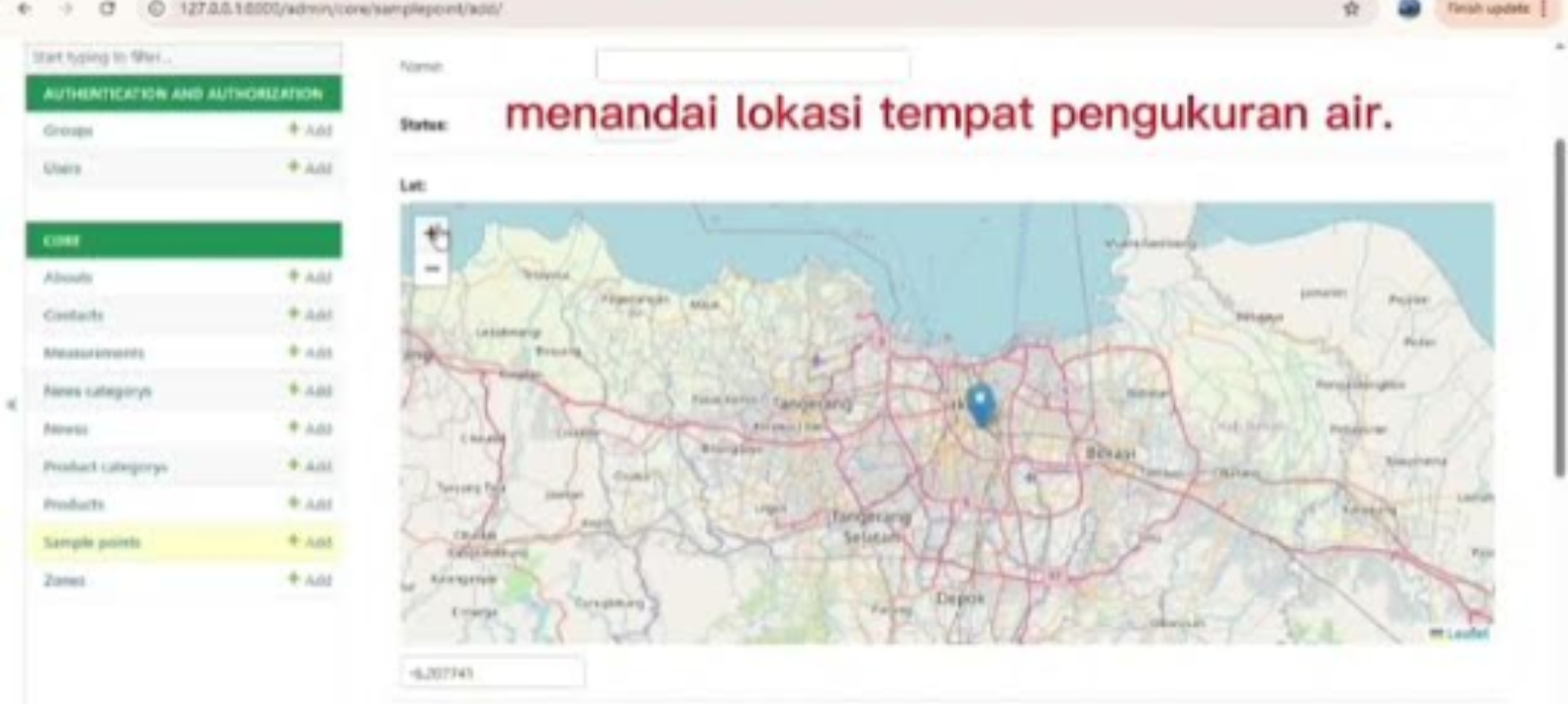 Sistem Informasi Geografis (SIG) Pemetaan Kualitas Air Tanah
